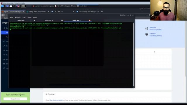 Android Hacking over WAN (Remote) using Metasploit & Ngrok смотреть онлайн