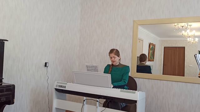 Урок вокала. Пение на легато. Распевки на октаву смотреть онлайн