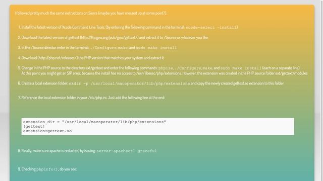 how to translate using gettext on xampp server on OS X El Capitan version 10.11.6 смотреть онлайн
