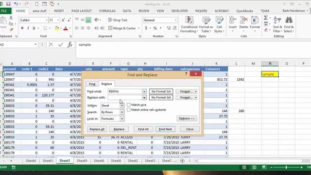Format specific items using the Replace in Excel смотреть онлайн