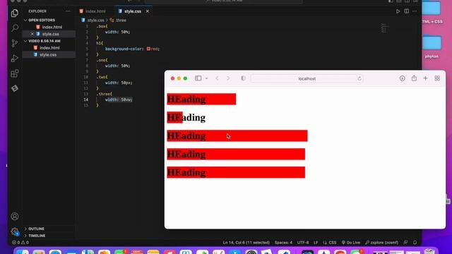 CSS Урок 2 с нуля для начинающих, Высота, Ширина, Margin, Padding создание сайта практический курс смотреть онлайн