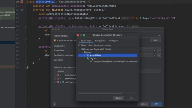 Mastering UI Testing for Android | Espresso Tutorial with Examples | CodingWithPuneet смотреть онлайн