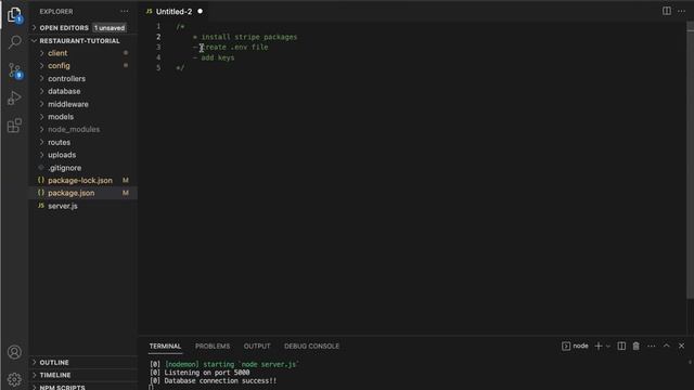 [94] Install Stripe Packages - Ecommerce Tutorial using MERN Stack смотреть онлайн