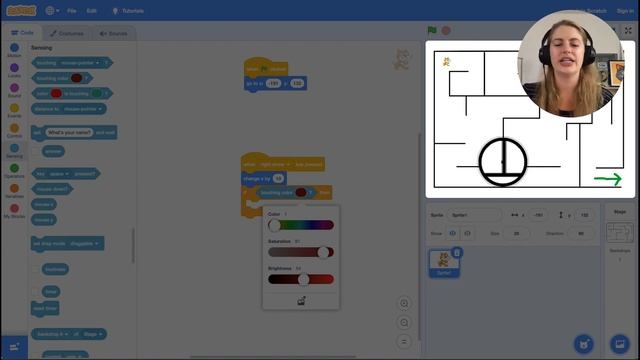 How to Make a Maze in Scratch: Scratch Coding Lessons ? смотреть онлайн