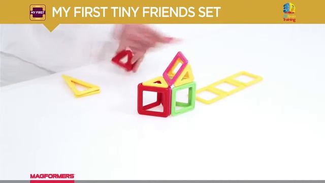 Magformers Магформерс Магнитный конструктор My First Tiny Friend Set Мои маленькие друзья 63143 смотреть онлайн