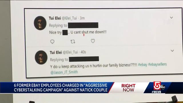 Natick couple victims of 'aggressive cyberstalking campaign' смотреть онлайн