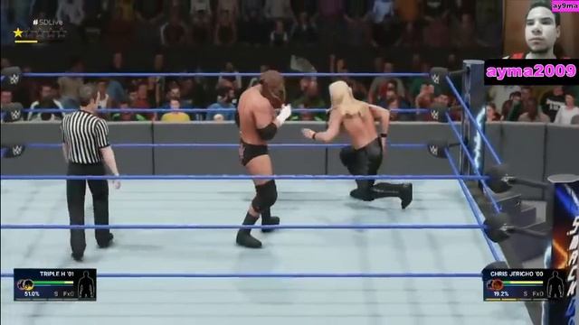wwe 2k20 triple h 2001 vs chris Jericho 2000 gameplay pc ?? смотреть онлайн