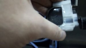 Epson L800, замена чернил