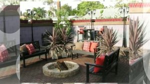 Уличный очаг на даче