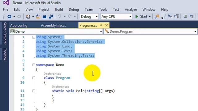 IDE Visual Studio | working of C# in Visual Studio | Print (Console.Write VS Console.WriteLine in C смотреть онлайн