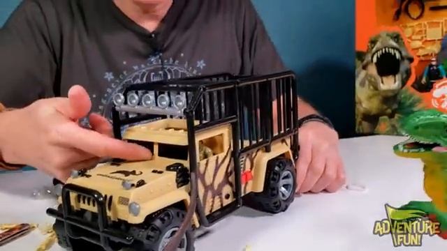 Jurassic World Dominion Dinosaur Giganotosaurus Vs Therizinosaurus Dino Toy Review AdventureFun!