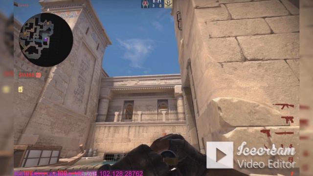 Раскид на карте Anubis