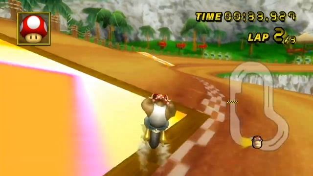 DS Yoshi Falls (Flame Runner) - Personal Best Pace смотреть онлайн