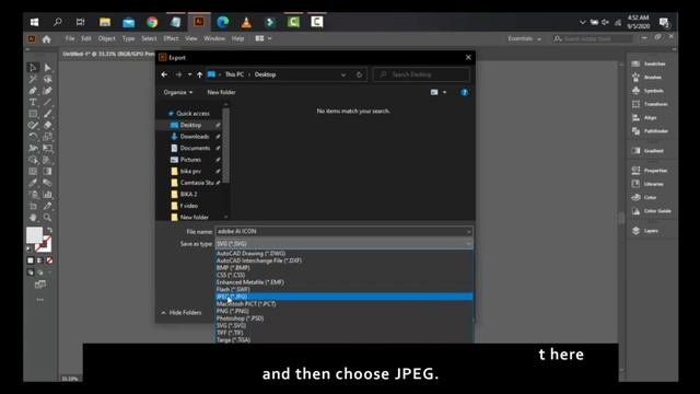 How to Save as JPEG, PNG in Adobe Illustrator CC смотреть онлайн