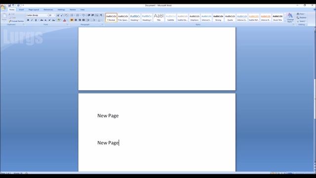 How to start a new page in Word easily don't press Enter Enter Enter Enter Enter! смотреть онлайн
