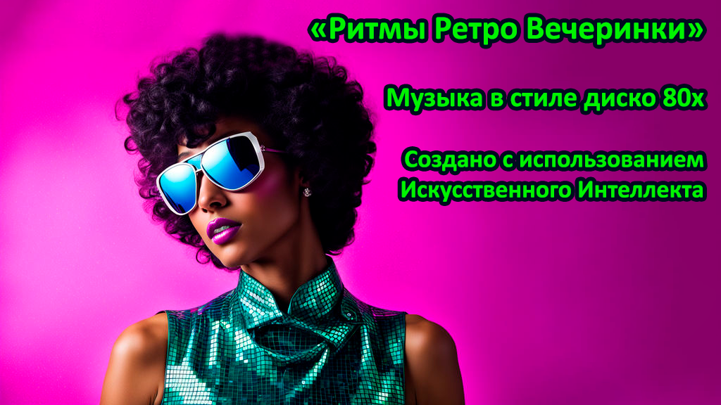 Ритмы Ретро Вечеринки - ретро диско, дискотека (стиль диско 80х сделано с использованием нейросетей) смотреть онлайн