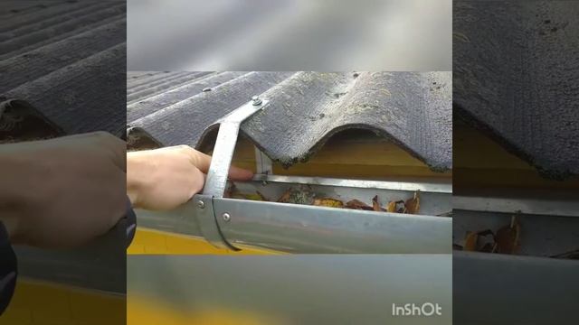 Как закрепить водосточный жолоб если нет лобовой доски! смотреть онлайн