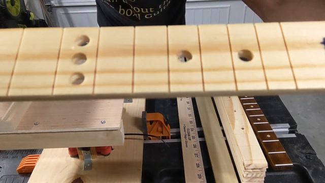 Making Cigar Box Guitar Fretboards смотреть онлайн