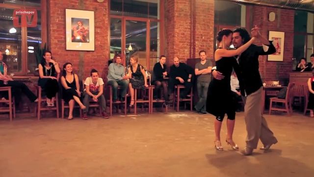 Mila Vigdorova & Rodrigo Fonti, Moscow, Russia, Milonga "El Colectivo" 4 April 2011 (3) смотреть онлайн