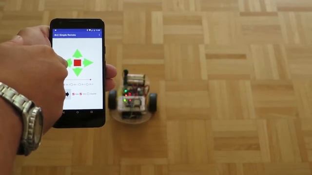 ESP32 BLE Robot смотреть онлайн