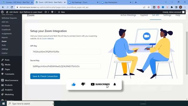 Zoom Integration With Tutor LMS | How To Take Live Classes With Zoom? смотреть онлайн