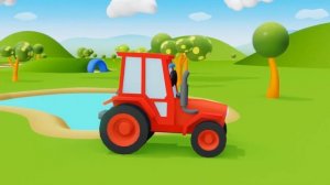 Трактор Тёма помогает Экскаватору найти деталь | ТуТу ТВ - детские мультики