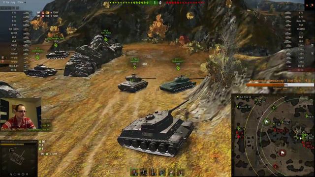 World of Tanks. TVP VTU. Имба ? нет !!! Взвод страдает !!! смотреть онлайн
