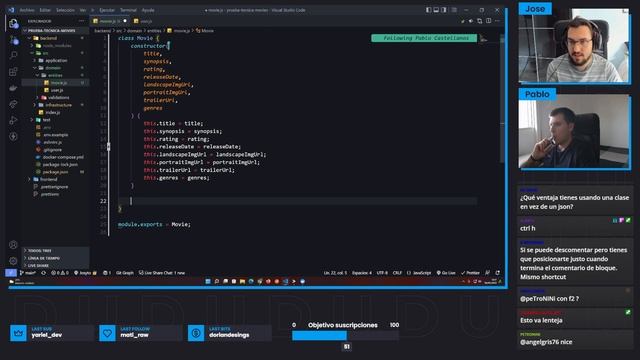 ? Node.JS - Aplicando POO al proyecto para modelar ? смотреть онлайн