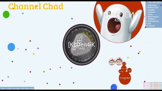 Играю в Петри Диш,Чашка Петри,Petri Dish и клан [K] 10000 массы смотреть онлайн