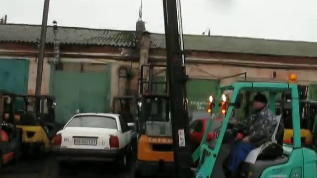 Вилочный бензиновый автопогрузчик Mitsubishi FGE18T-F34 с боковым смещением смотреть онлайн