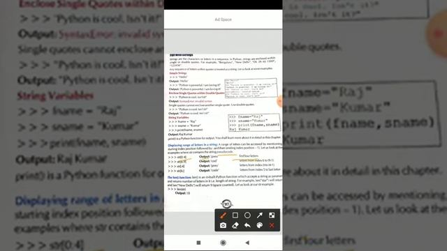 class 8 chapter 10 part 2 topic string in python смотреть онлайн
