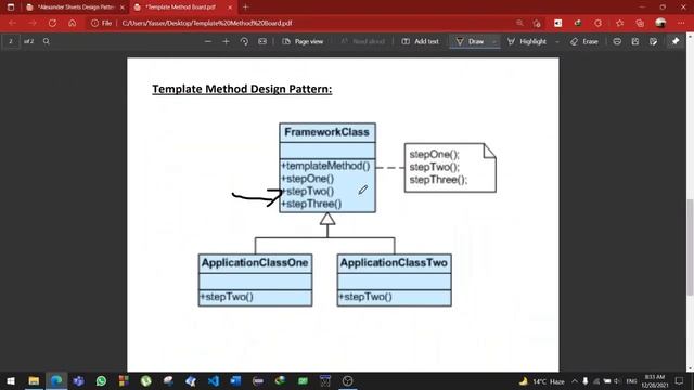 Template Method Design Pattern смотреть онлайн