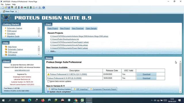 How to Install Proteus Professional 8.9 SP2 Build 28501 for Windows System in September 2020 смотреть онлайн