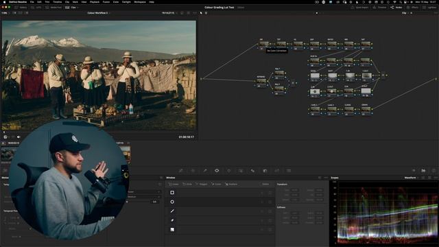 How to use a Fixed Node Tree in Davinci Resolve like a pro Colourist смотреть онлайн