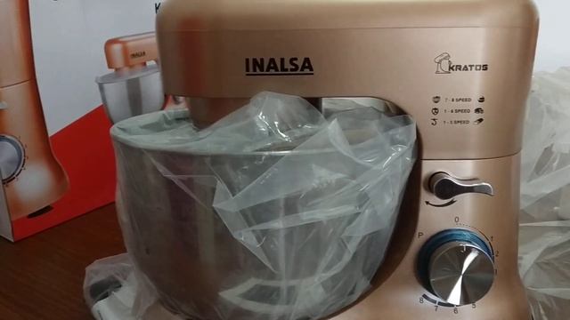 Unboxing INALSA Stand Mixer or INALSA Kratos Stand Mixer смотреть онлайн