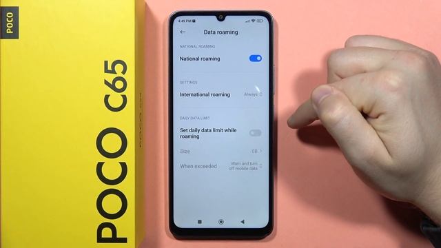 POCO C65: Turn On/Off Roaming - Enable International Data Roaming #pocophone смотреть онлайн
