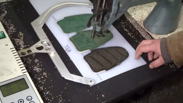 Перфорация деталей обуви смотреть онлайн
