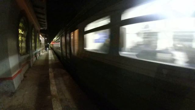 Электропоезд ЭД4М-0345 отправление станция Нара 20.11.2016 смотреть онлайн