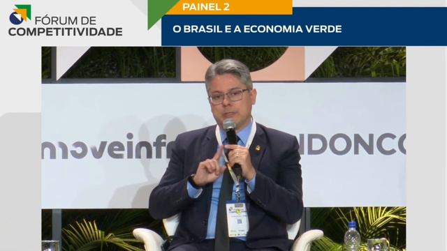 Senador Alessandro fala sobre os desafios da economia verde no Brasil смотреть онлайн