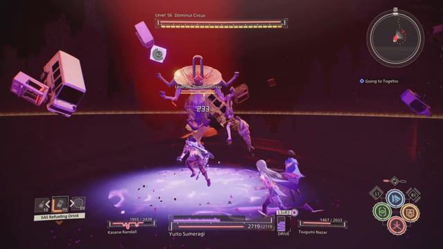 SCARLET NEXUS DOMINUS CIRCUS BOSS FIGHT (Yuito Story)