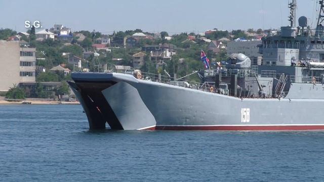 Генеральная репетиция Дня ВМФ 26 июля 2019, Черноморский флот, Севастополь смотреть онлайн