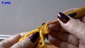 Пончо крючком. Вязание пончо. Красивый узор крючком. Часть 1.