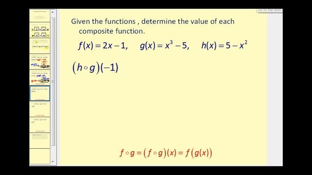 Composite Functions смотреть онлайн