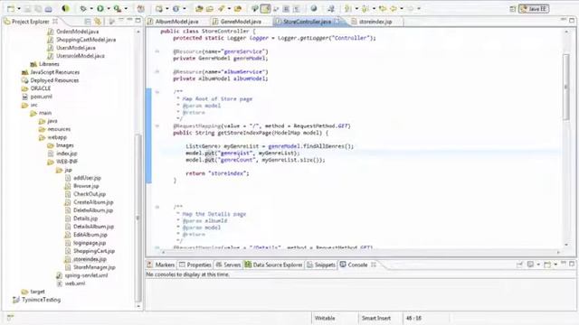 Java Spring - MVC Music Store -11-Data Access- Deal with Entities.m4v смотреть онлайн
