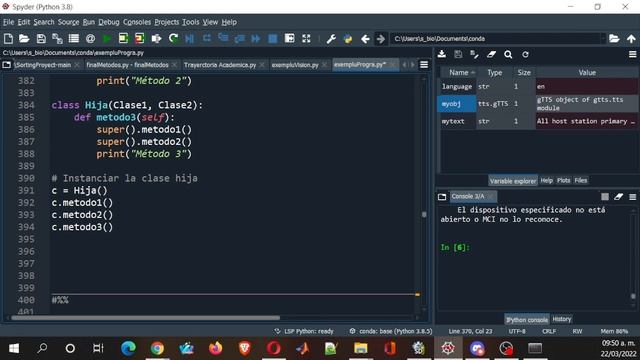 Programación avanzada: Librería gTTS смотреть онлайн