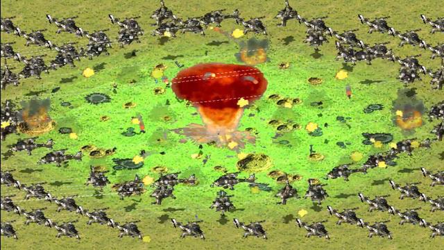 Red Alert 2 Yuri's Revenge Nuclear Missile VS Soviet Tanks 02 الصاروخ النووي ضد دبابات السوفييت 02 смотреть онлайн