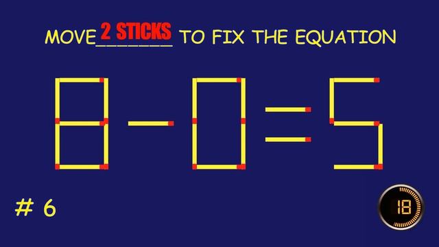Matchstick Magic 167| Fix by Moving Matchsticks| Can you solve the puzzle? | Logic Matchstick Trick смотреть онлайн
