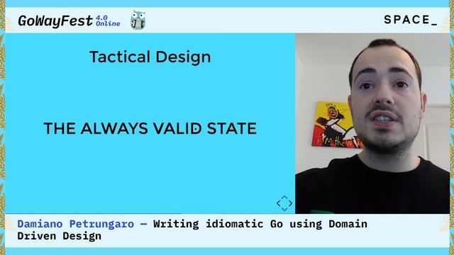 Writing idiomatic Go using Domain Driven Design, Damiano Petrungaro смотреть онлайн