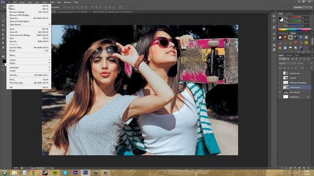 Photoshop CS6 Tutorial 11 Smart Objects смотреть онлайн