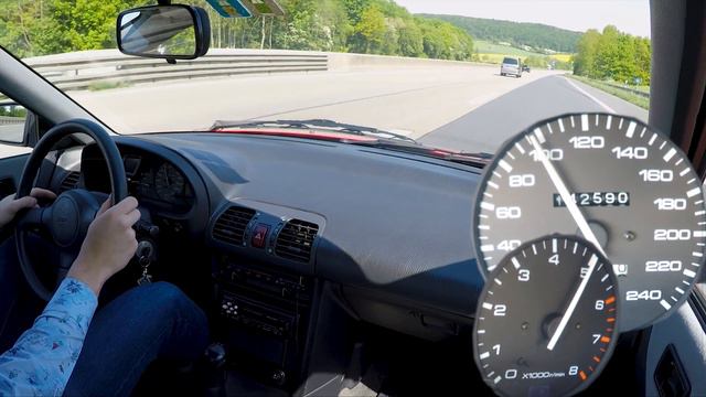 AutoBahn - Mazda 323F BG 1.8 (1990) - POV Drive | Vmax